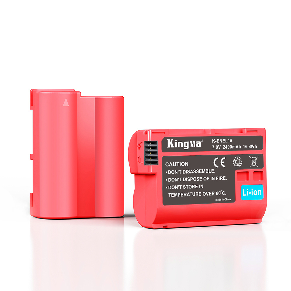 Kingma EN-EL15 baterija 2400mAh za Nikon fotoaparate - 1
